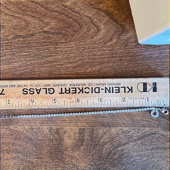 CZ by Kenneth Jay Lane Adjustable Sparkling Bracelet or Anklet - New with Tags - Picture 10 of 12